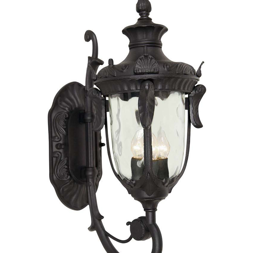 Springsteen Wall Up Lantern Large in Black