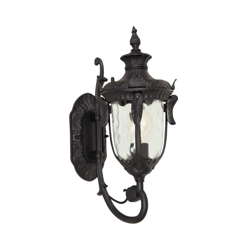 Springsteen Wall Up Lantern Small in Black