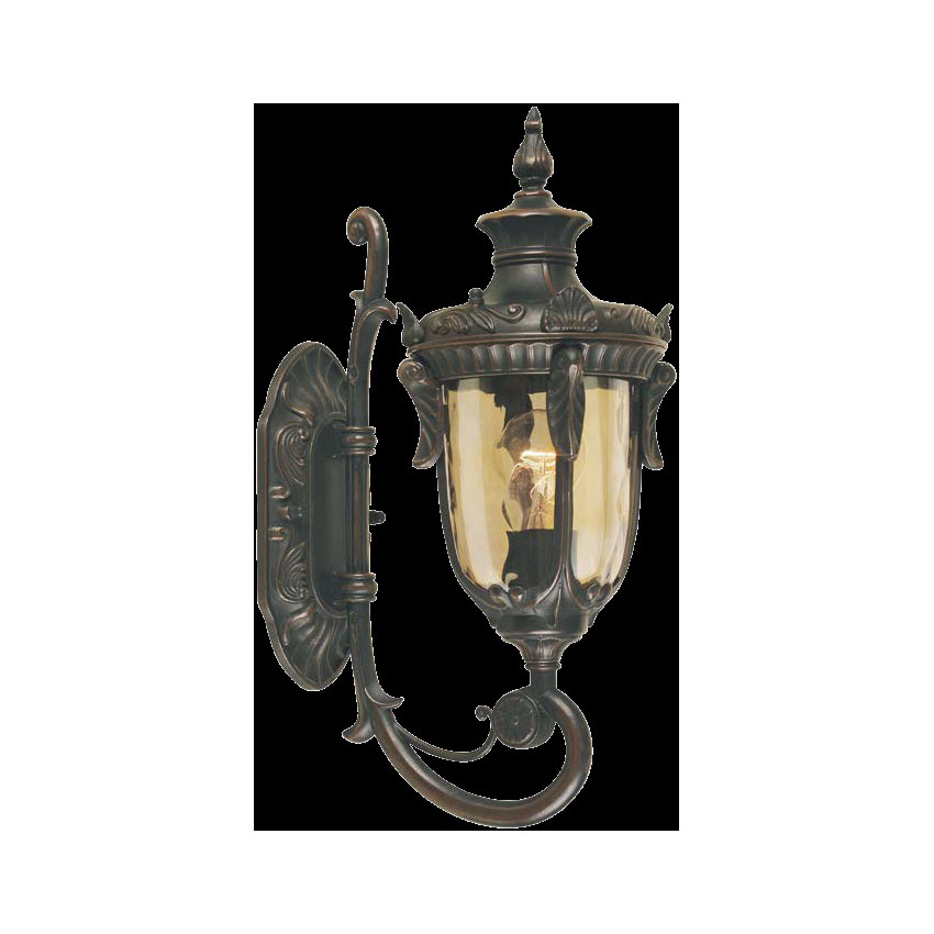Springsteen Wall Up Lantern Small in Old Bronze