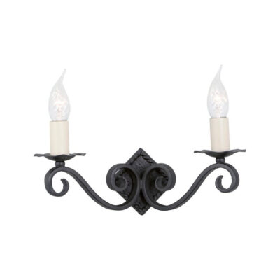 Chatelain 2Lt Wall Light with Scroll