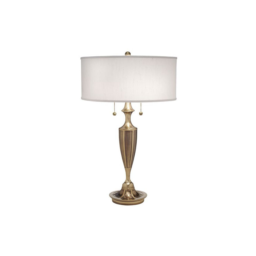 Barclay Table Lamp in Burnished Brass