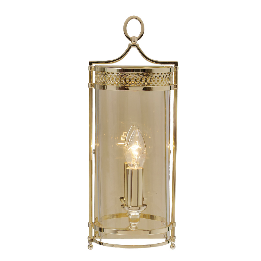 Victoire Wall Light in Polished Brass