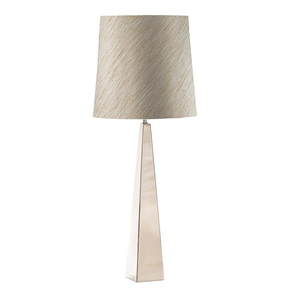 Rise Table Lamp Polished Nickel
