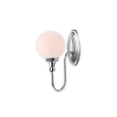 Lawrence Bathroom 4lt Wall Light in Polished Chrome