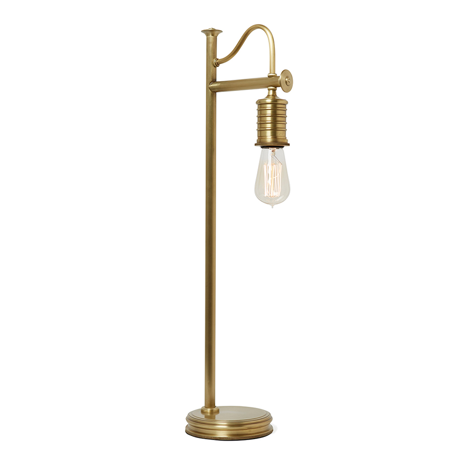 Hellier Table Lamp Brass
