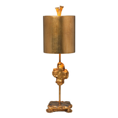 Benevento Table Lamp in Gold