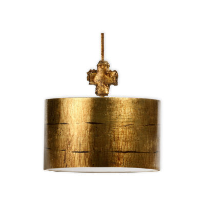 Trivelino Large Pendant in Gold