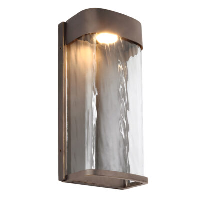 Marche Large LED Wall Light in Bronze