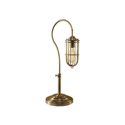 Beatty Table Lamp in Dark Antique Brass