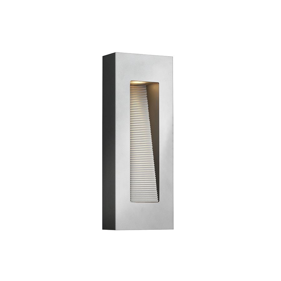 Donovan Medium LED Wall Light in Titanium