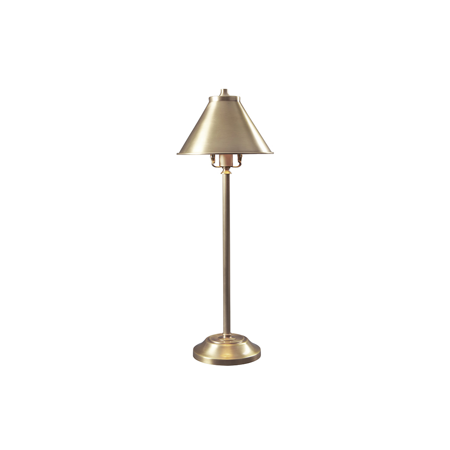 Uernon Stick Lamp in Aged Brass