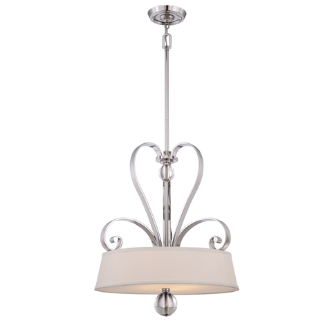 Cayley 4Lt Pendant in Imperial Silver