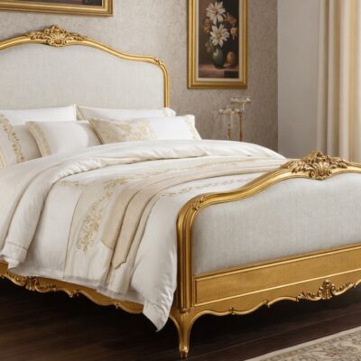 Limoges Doré French Provincial Bed