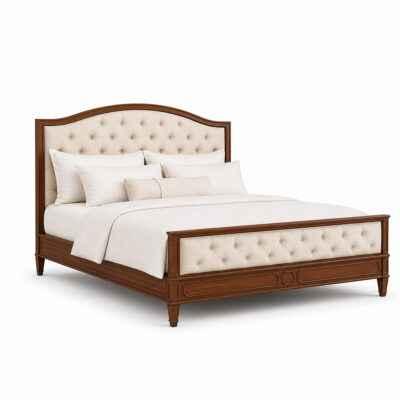 Saint-Germain Paris Moderne Upholstered Bed