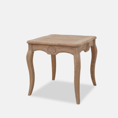 French Provincial Outdoor Side Table