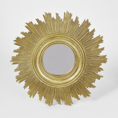 Verlaine French Provincial Gold Sunburst Mirror