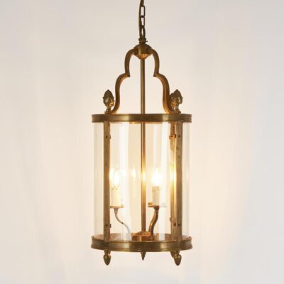 Fairbanks French Provincial Brass Lantern Chandelier