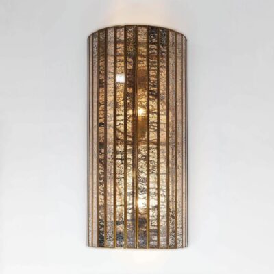 Annerley Fluted Wall Light Antique Copper