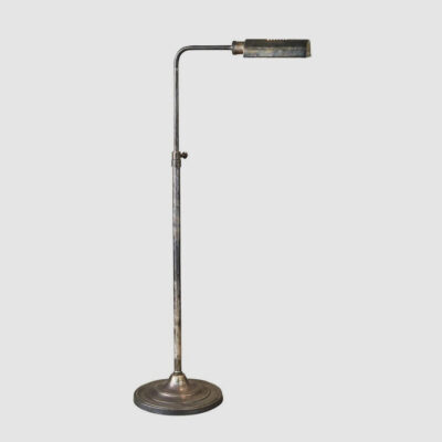 Ellesmere Traditional Floor Lamp Antique Silver