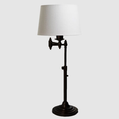 Eastland Traditional Swing Arm Table Lamp Base Black