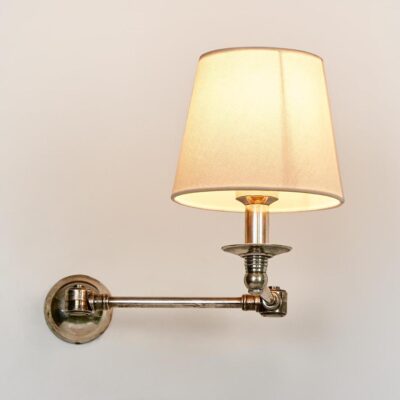 Fleetwood Swing Arm Wall Light Silver