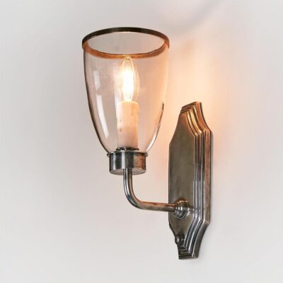 Heathrow French Provincial Wall Light Antique Silver