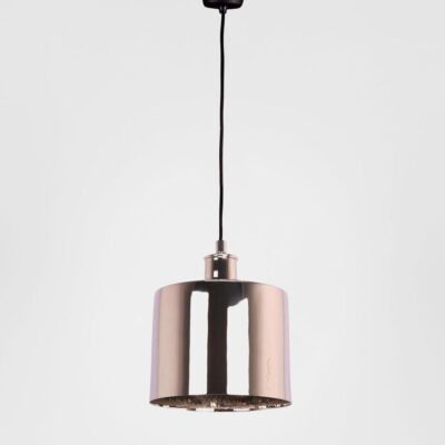 Riviera Hamptons Cylinder Ceiling Pendant Polished Nickel