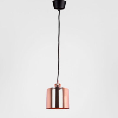 Riviera Heritage Small Copper Cylinder Pendant