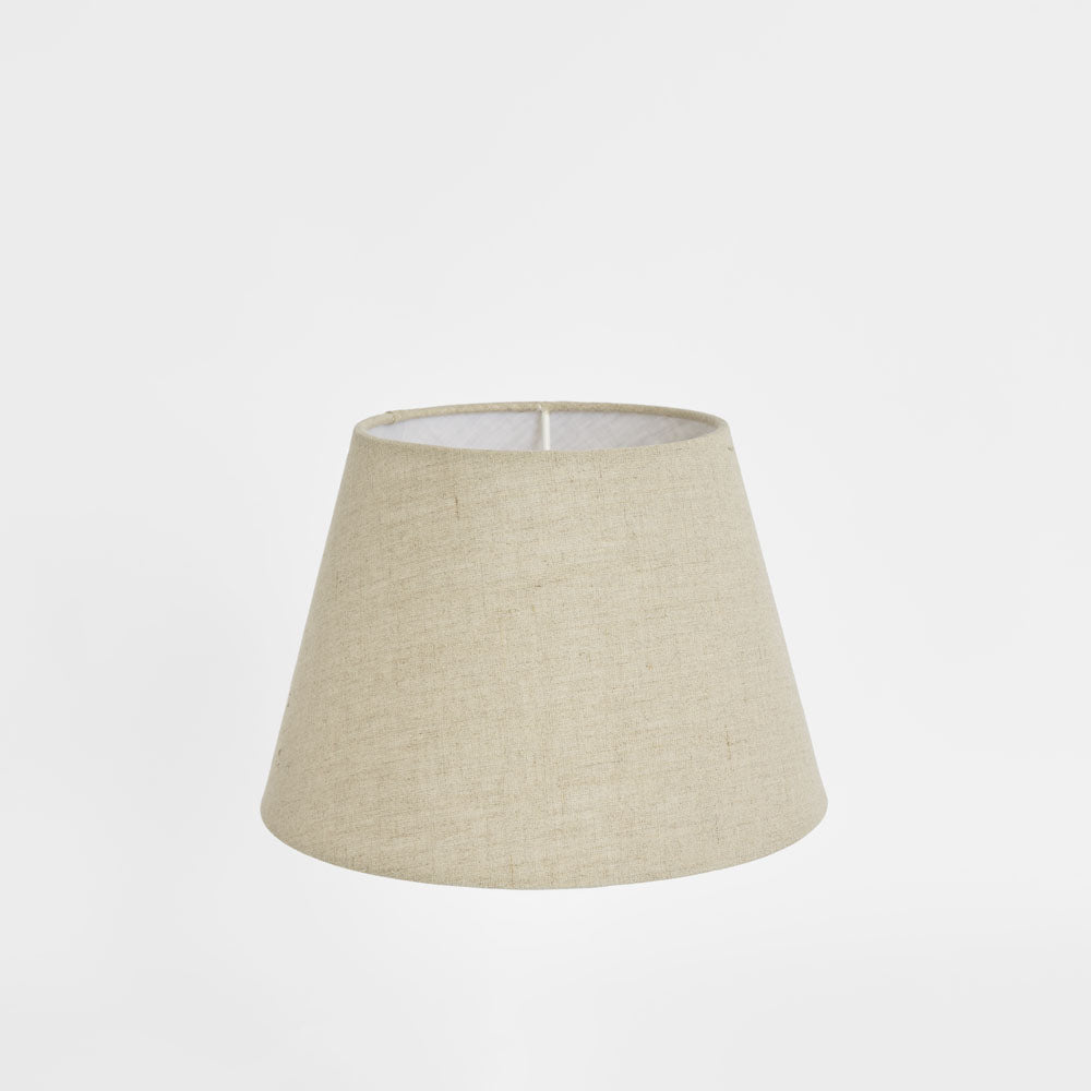 Alnwick Hamptons Linen Taper Lamp Shade Light Natural