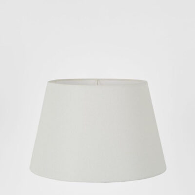 Alnwick French Provincial Small Tapered Linen Lamp Shade Ivory