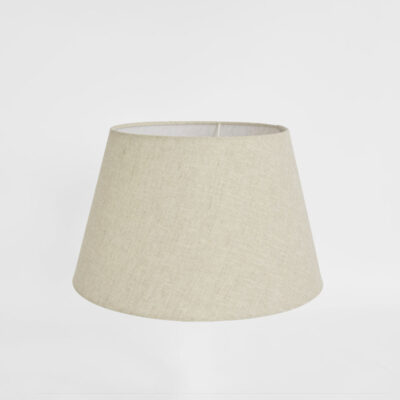 Alnwick Hamptons Small Tapered Linen Lamp Shade Natural Beige