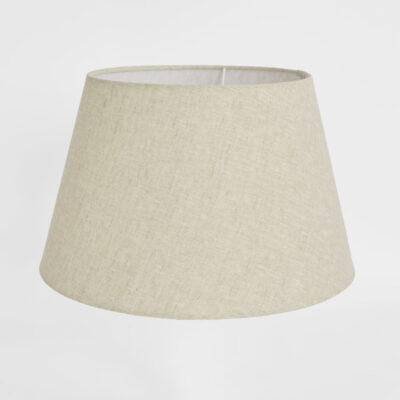 Alnwick Tapered Lamp Shade Natural Linen