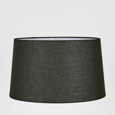 Sanderling French Provincial Tapered Drum Lamp Shade XL Black Linen
