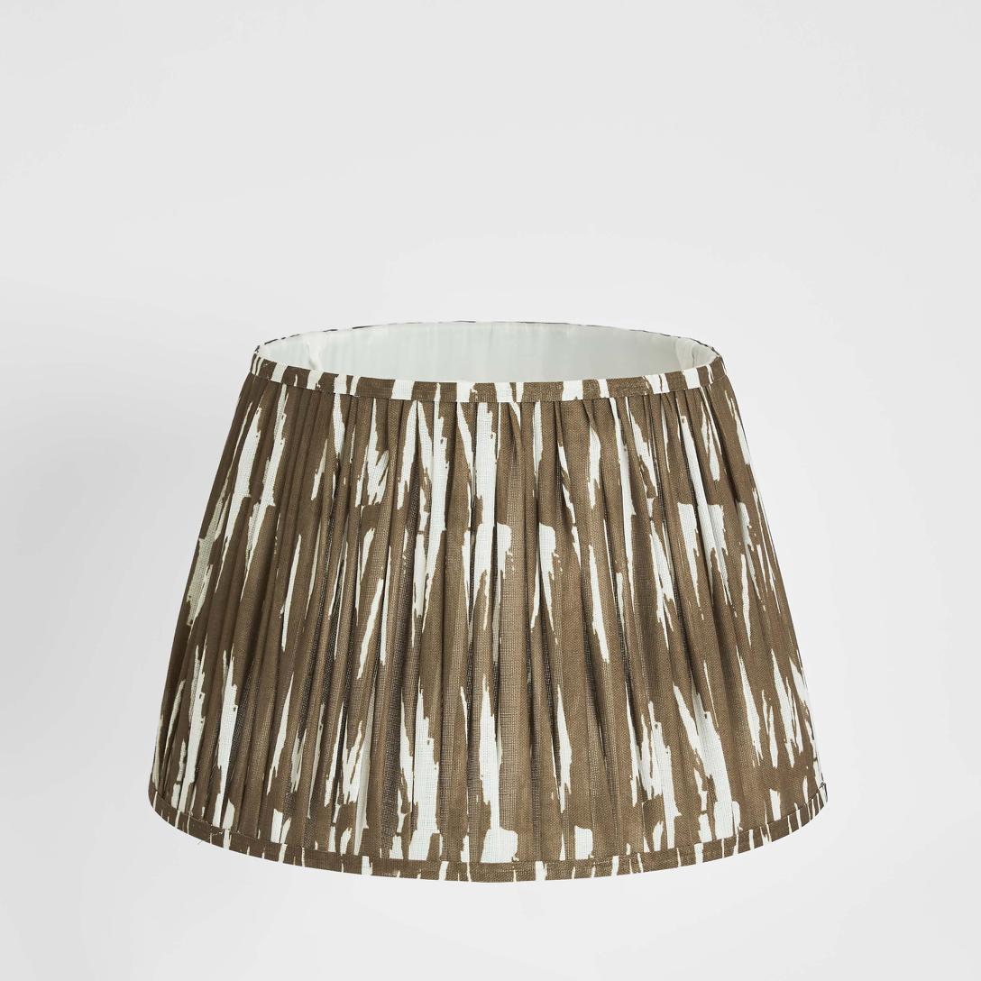 Quillshade Hamptons Ikat Lamp Shade XL Brown