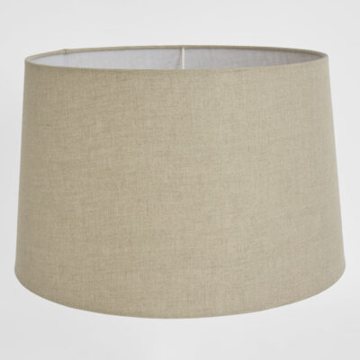 Sanderling Hamptons Extra Large Linen Drum Lamp Shade Dark Natural