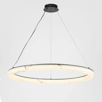 Pendleton Hamptons Ring Pendant Marble-Effect Black