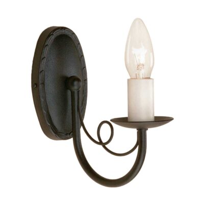 Abbotscroft French Provincial Wall Light Black