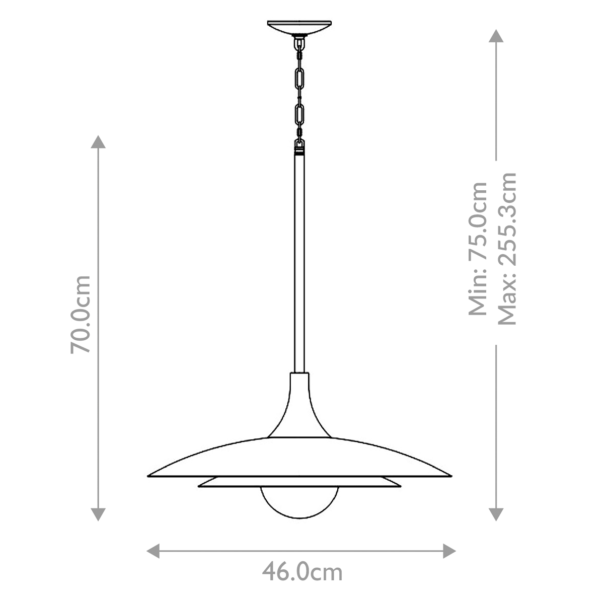 Aberford Contemporary Layered Disc Pendant Light Matte Black Aberford Contemporary Layered Disc Pendant Light Matte Black