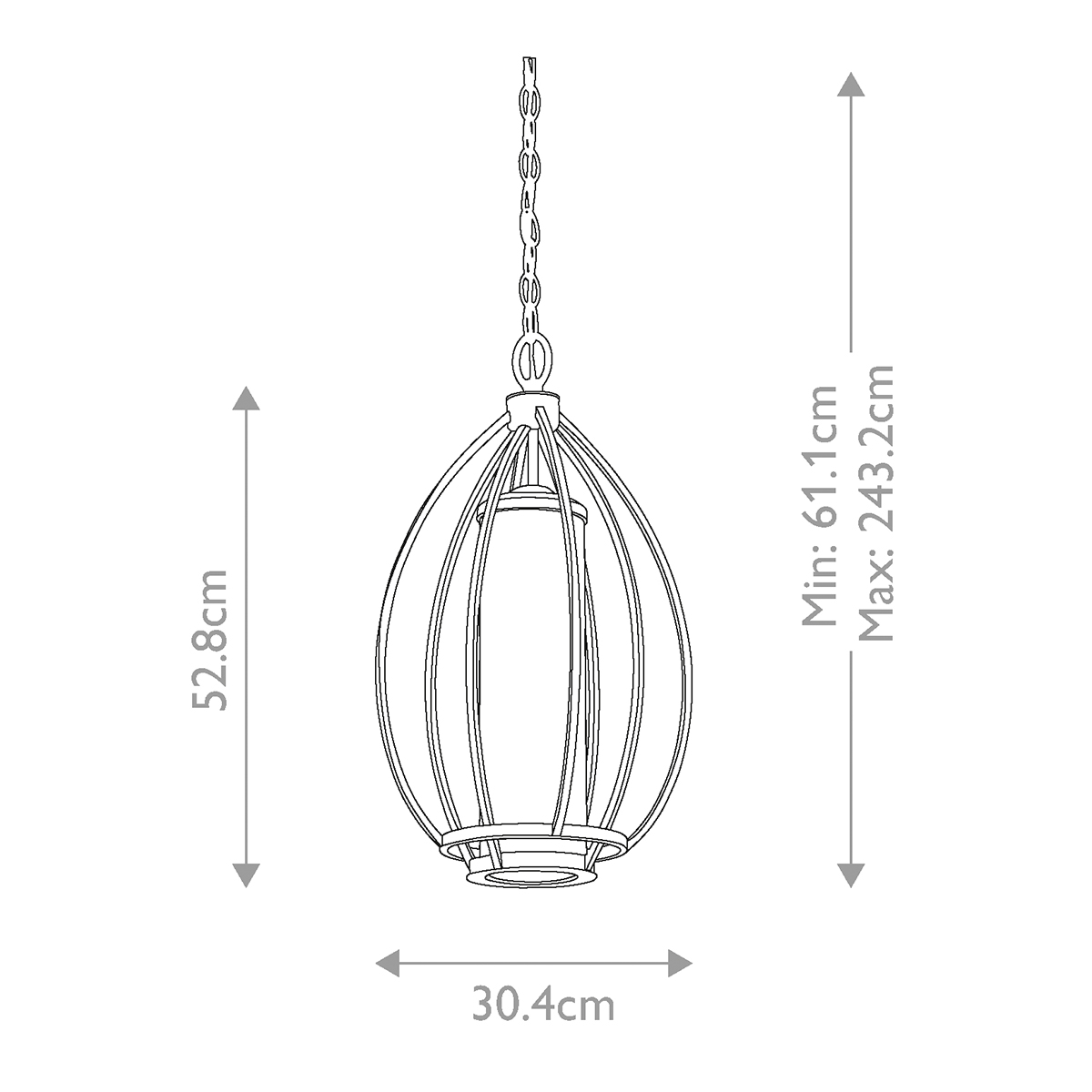 Adderbourne Hamptons Teardrop Cage Pendant Sterling Gold Adderbourne Hamptons Teardrop Cage Pendant Sterling Gold
