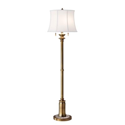 Admiralty Hall Hamptons Floor Lamp Bali Brass