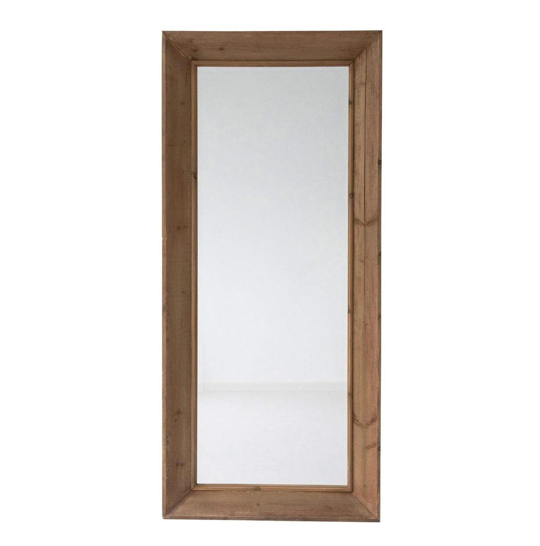 Ainsworth Timber Hamptons Tall Wall Mirror Natural Beige