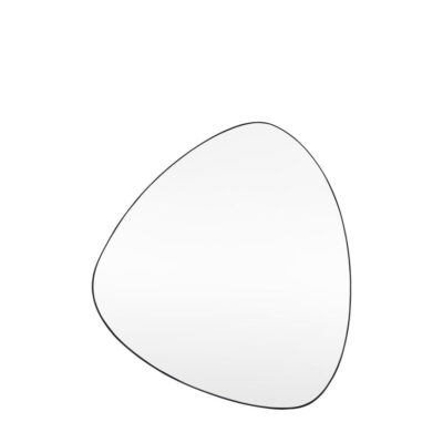 Aldemare Organic Pebble Wall Mirror Black