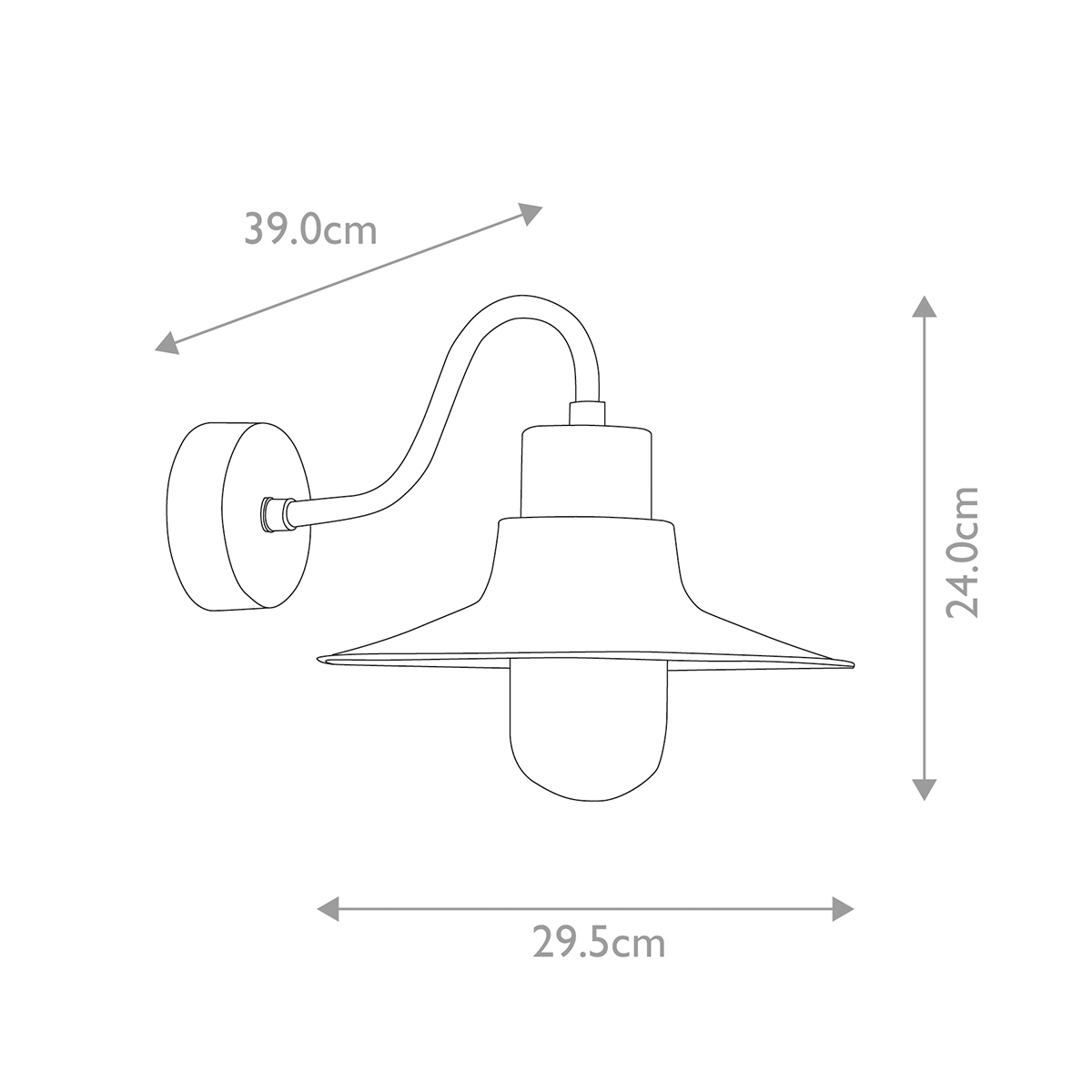 Aldenham Traditional Outdoor Wall Light in Aged Brass Aldenham Traditional Outdoor Wall Light in Aged Brass