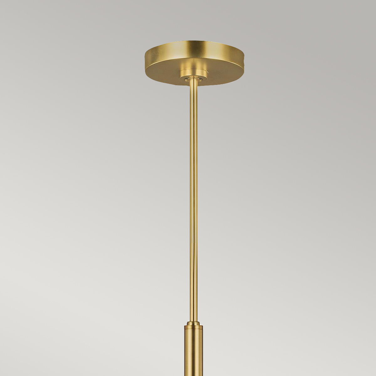 Alderleigh Hamptons 6 Light Chandelier Burnished Brass Alderleigh Hamptons 6 Light Chandelier Burnished Brass — detail view