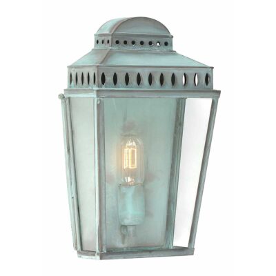 Aldermere House Traditional Outdoor Wall Lantern in Verdigris