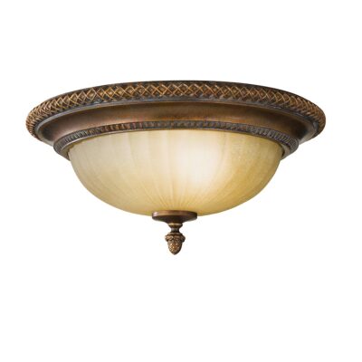 Aldermont Hall French Provincial Ceiling Flush Bronze