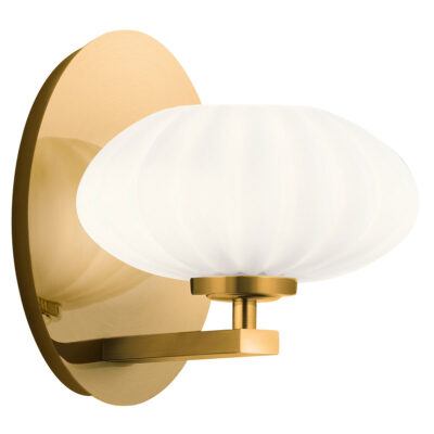 Aldermont Retro Wall Light Fox Gold