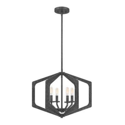 Aldermoor Reach Industrial Hexagon Cage Old Black