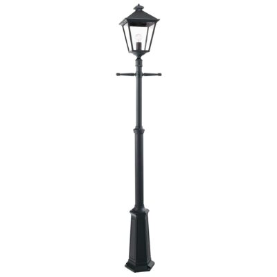 Aldermoor Vale Traditional Outdoor Lamp Post Black