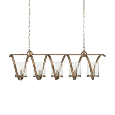 Aldrich Grand French Provincial Chandelier Pyrite Bronze